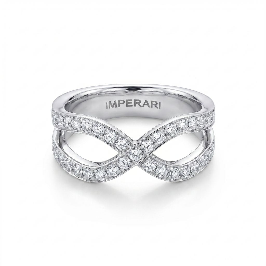IMPERARI INFINITA – DIAMOND RING WHITE GOLD