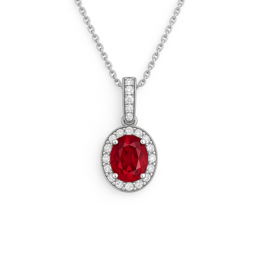 IMPERARI LUCENTE – RUBY PENDANT