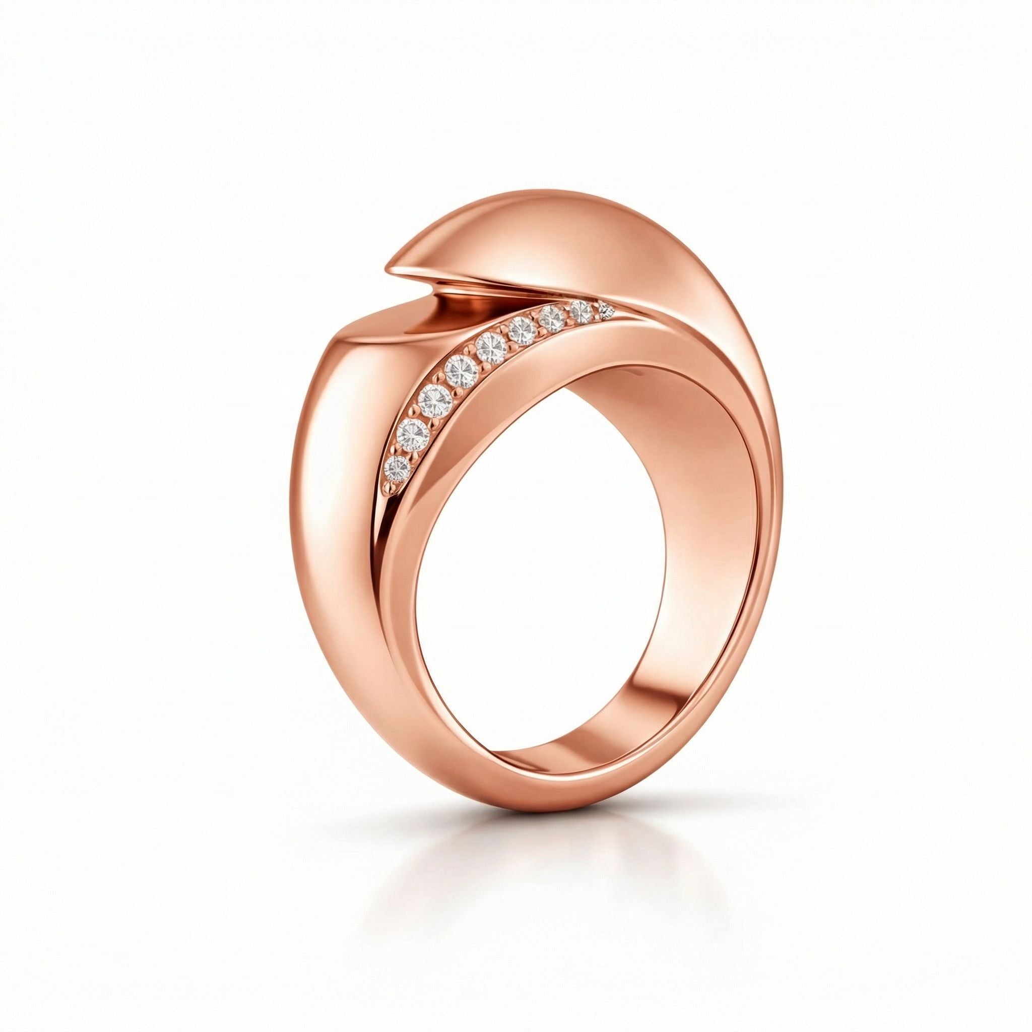 IMPERARI OPUS – SOLID RING ROSE GOLD