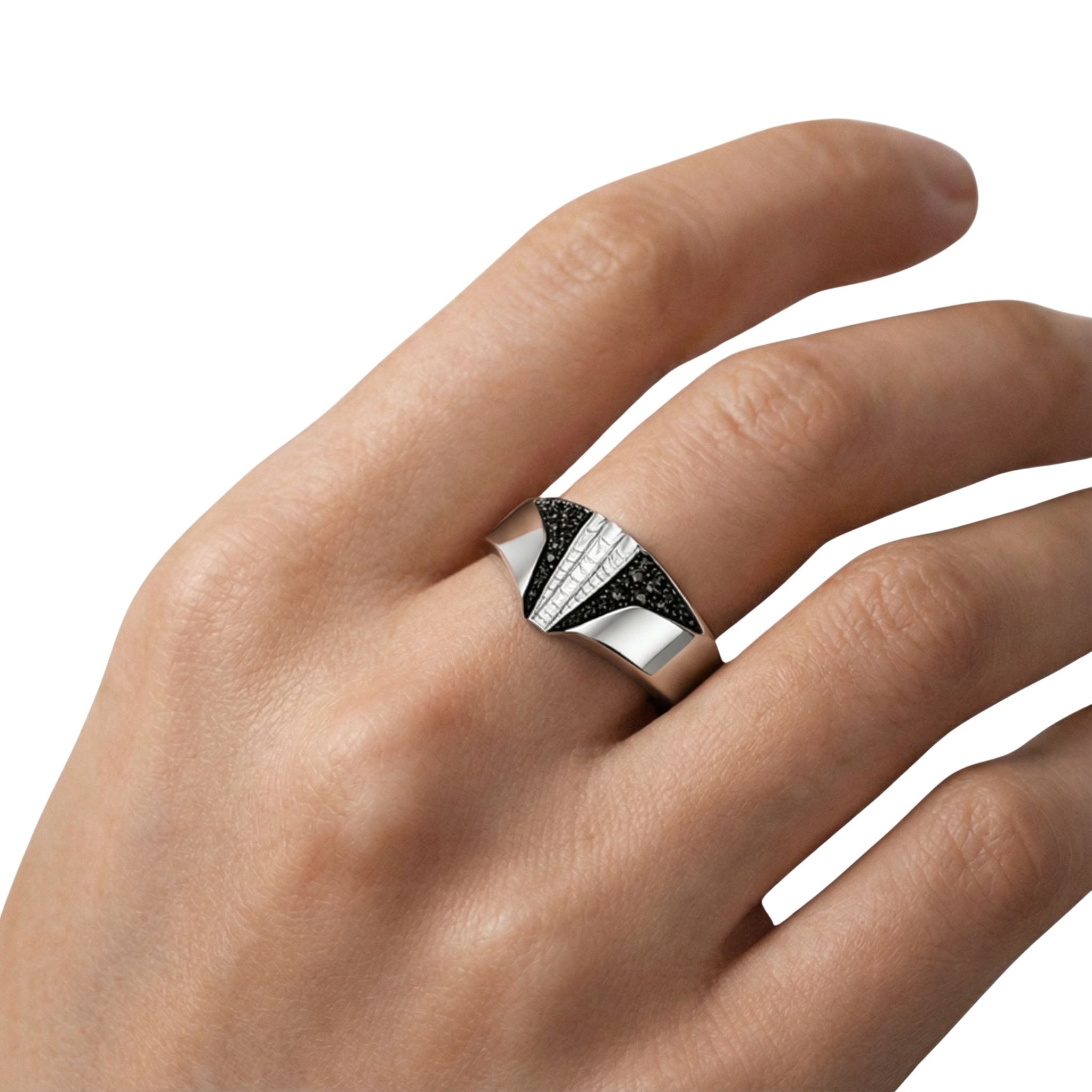 IMPERARI ARCHITEKTURA ESSENTIALS – CORE RING DIAMOND WHITE GOLD