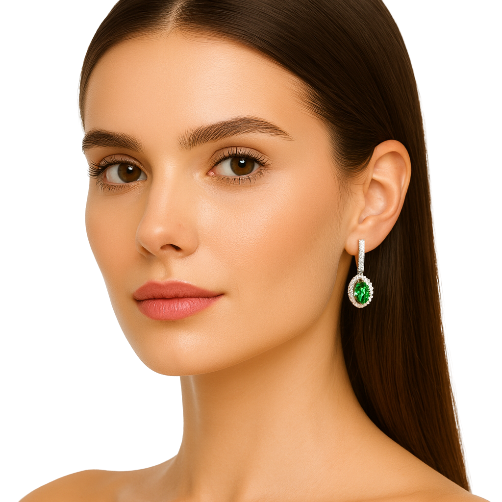 IMPERARI LUCENTE – EMERALD EARRINGS