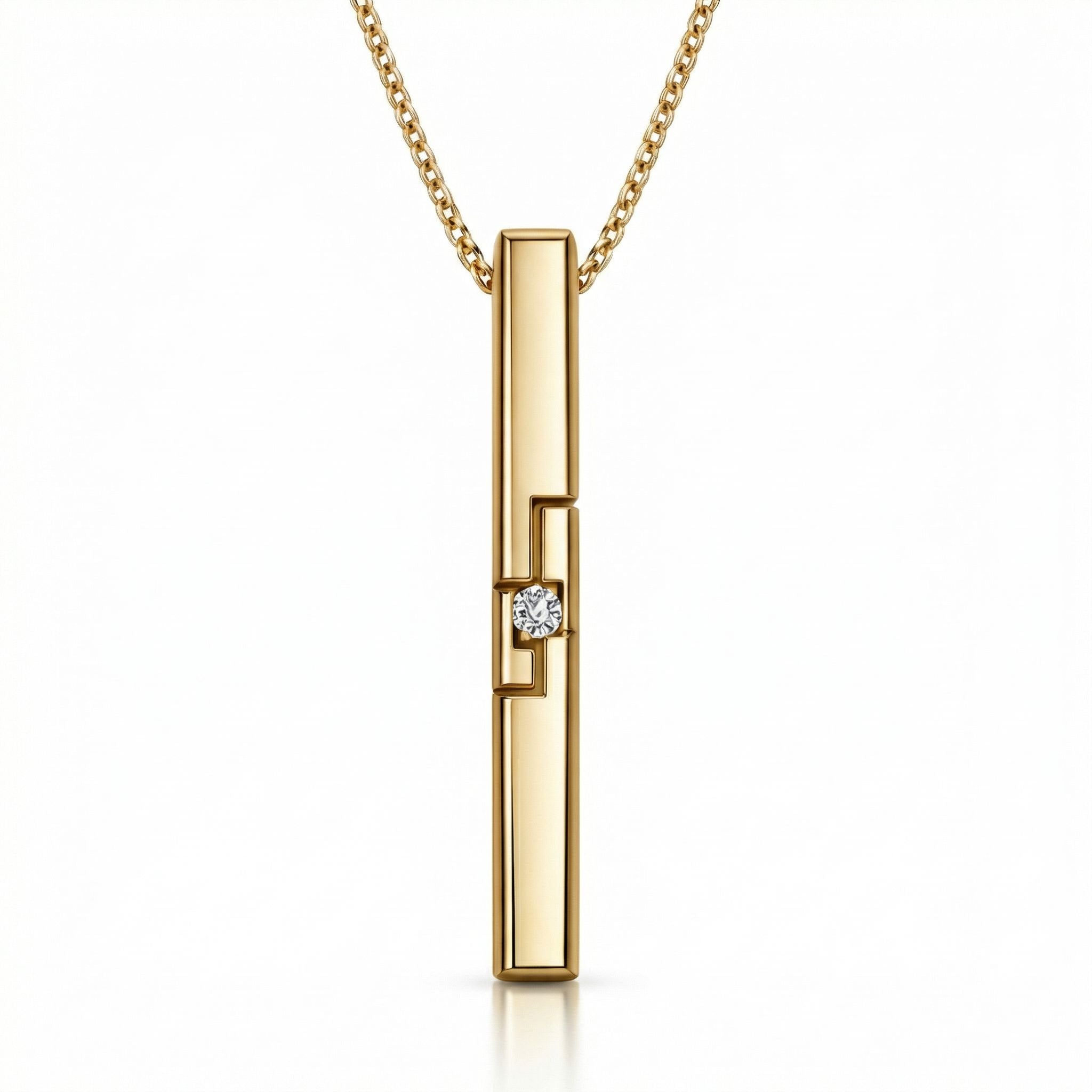 IMPERARI MEANDRA – NUANCE PENDANT YELLOW GOLD